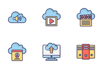 Cloud Computing Icon Pack