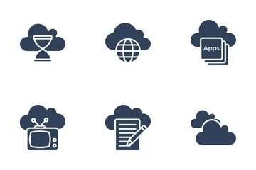 Cloud Computing Icon Pack