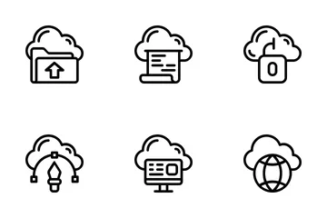 Cloud Computing Icon Pack