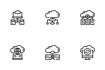 Cloud Computing Icon Pack