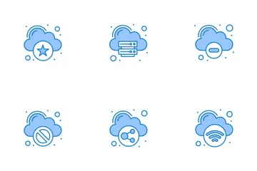 Cloud Computing Icon Pack