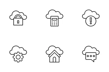 Cloud Computing Icon Pack