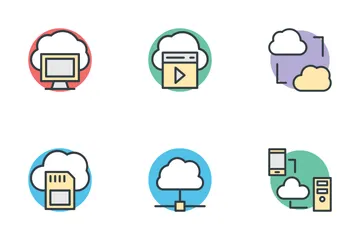 Cloud Computing Icon Pack