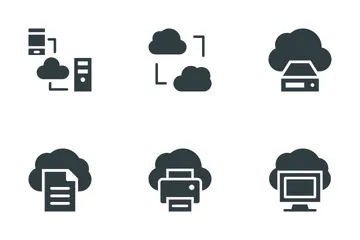 Cloud Computing Icon Pack