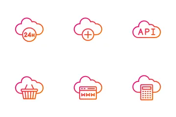 Cloud Computing Icon Pack