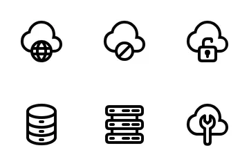 Cloud Computing Icon Pack