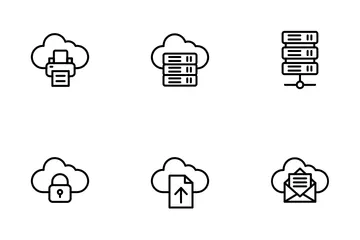 Cloud Computing Icon Pack