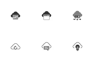 Cloud Computing Icon Pack