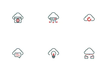 Cloud Computing Icon Pack