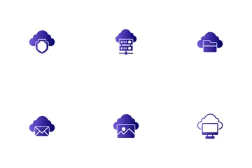 Cloud Computing Icon Pack