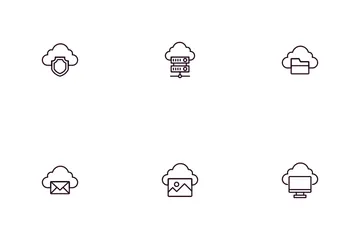 Cloud Computing Icon Pack