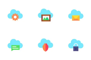 Cloud Computing Icon Pack