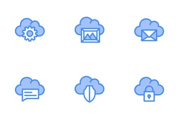 Cloud Computing Icon Pack