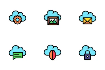 Cloud Computing Icon Pack