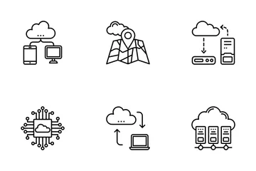 Cloud Computing Icon Pack