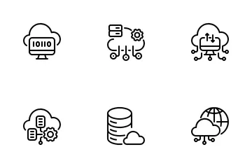 Cloud Computing Icon Pack