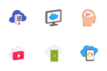 Cloud Computing Icon Pack