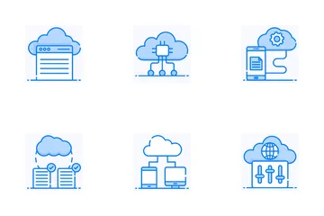 Cloud Computing Icon Pack