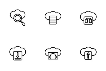 Cloud Computing Icon Pack