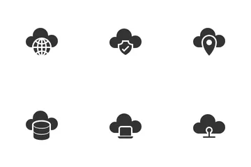 Cloud Computing Icon Pack