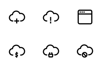 Cloud Computing Icon Pack