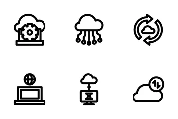 Cloud Computing Icon Pack