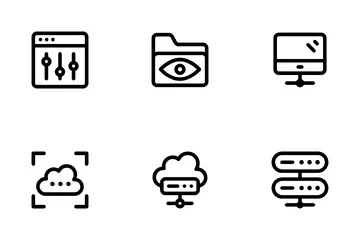 Cloud Computing Icon Pack