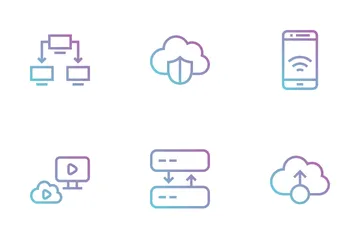 Cloud Computing Icon Pack