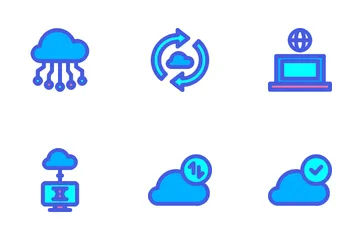 Cloud Computing Icon Pack