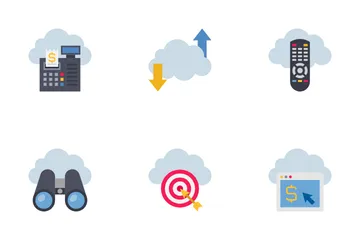 Cloud Computing Icon Pack