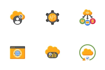 Cloud Computing Icon Pack