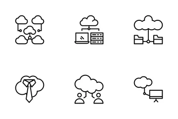 Cloud Computing Icon Pack