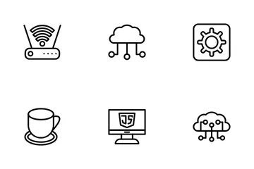 Cloud Computing Icon Pack