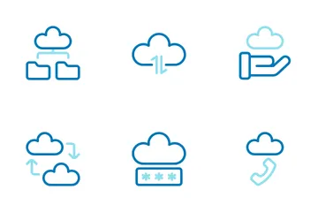 Cloud Computing Icon Pack