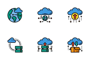 Cloud Computing Icon Pack