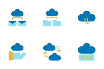 Cloud Computing Icon Pack