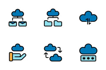 Cloud Computing Icon Pack