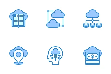 Cloud Computing Icon Pack