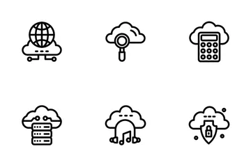 Cloud Computing Icon Pack