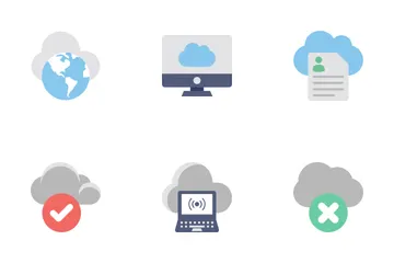 Cloud Computing Icon Pack