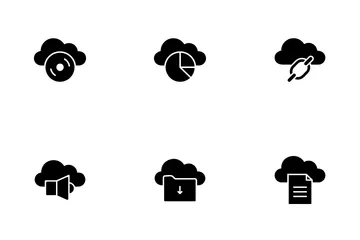 Cloud computing Pack d'Icônes