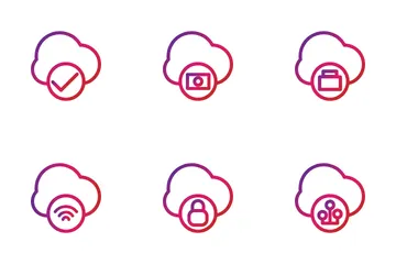 Cloud Computing Icon Pack