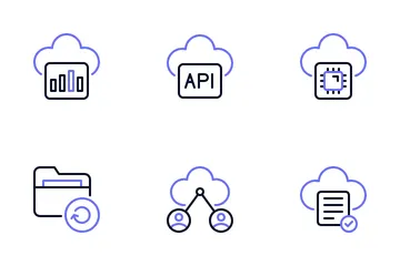 Cloud Computing Icon Pack