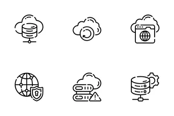 Cloud Computing Icon Pack