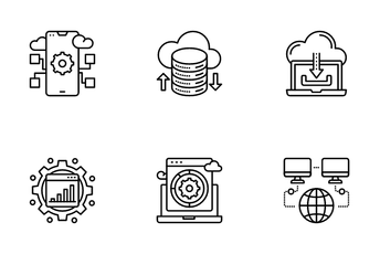 Cloud Computing Network Icon Pack