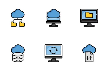 Cloud Computing Network Icon Pack