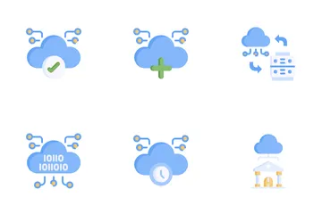 Cloud Computing Network Icon Pack