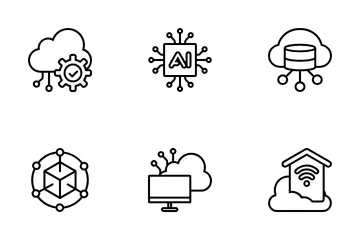 Cloud Computing Network Icon Pack