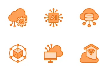 Cloud Computing Network Icon Pack