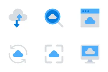 Cloud Computing Vol-1 Icon Pack